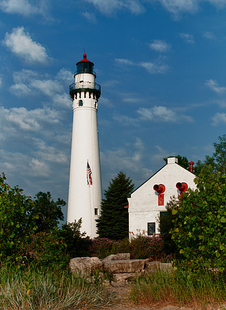 windpoint lighthouse-Racine WI