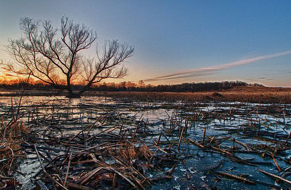 McHenry Illinois Sunset-